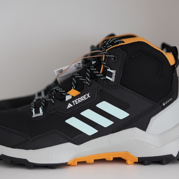 Adidas Mens Terrex IF4849 Ax4 GTX Gore-Tex Mid Hiking Sneaker Shoe Boots Black 9 - Picture 2 of 5